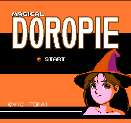 Magical Doropie Title Screen